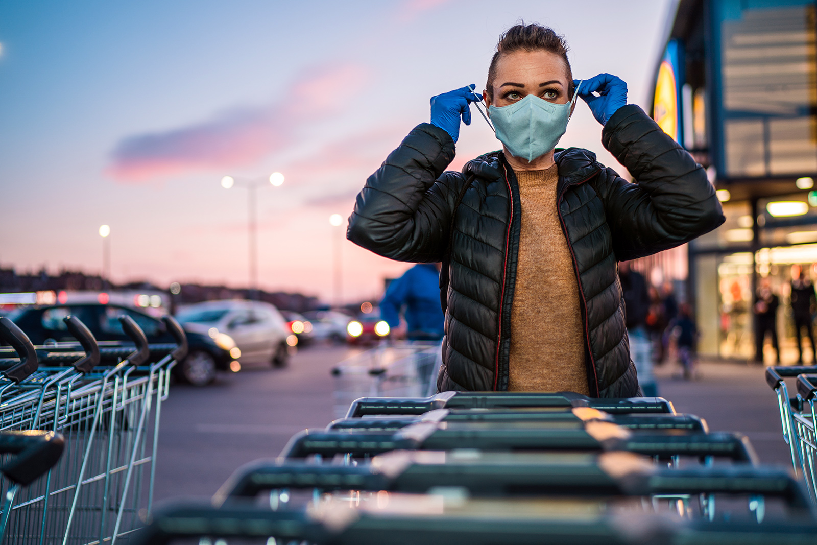 Coronavirus Face Mask Shopping