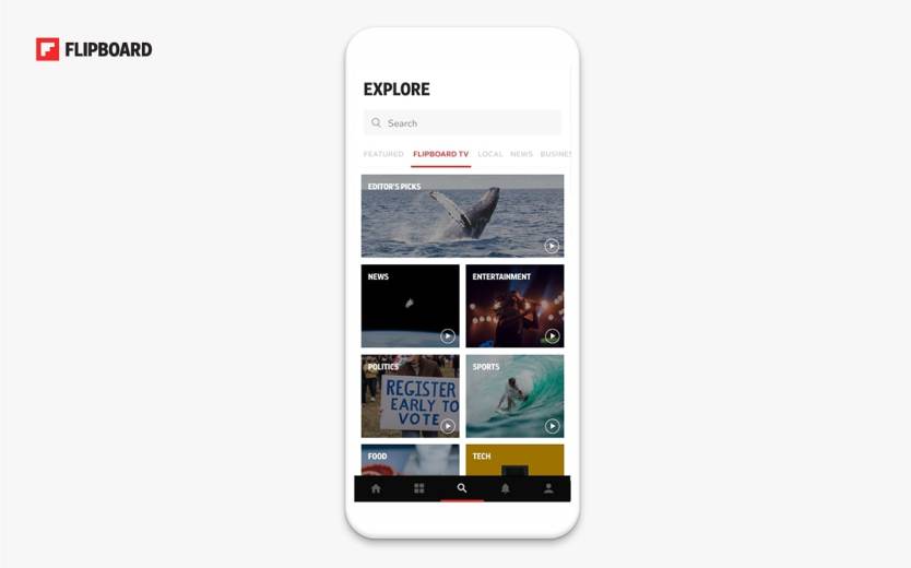 Flipboard news app