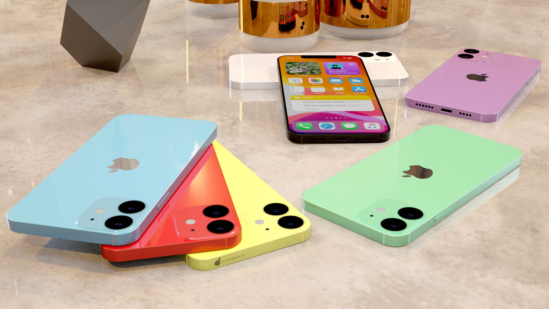 Get Apple 2020 Iphone 12 Colors Pink Pictures