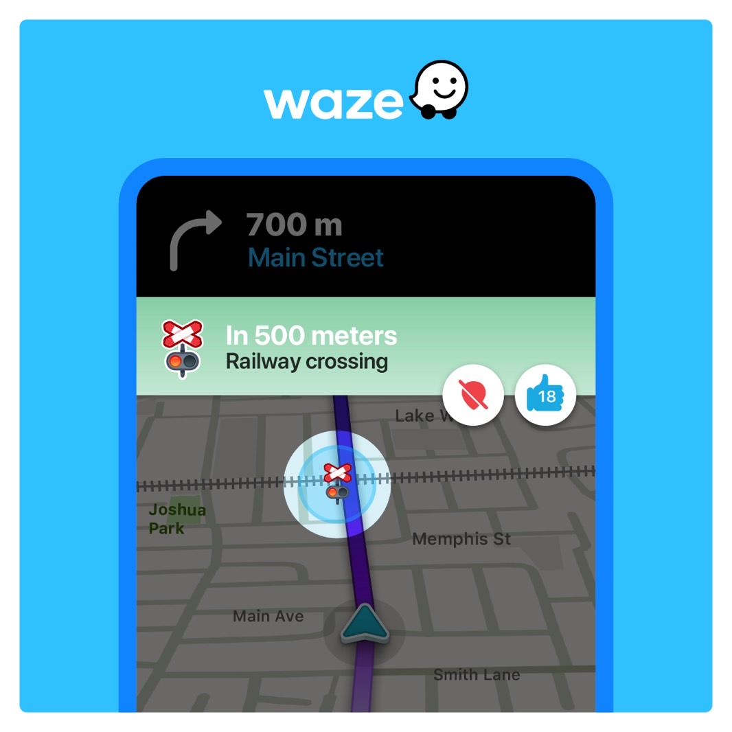 Waze Just Got Another Cool New Feature That Google Maps Needs To Steal   Waze Railroad Crossing Warning 