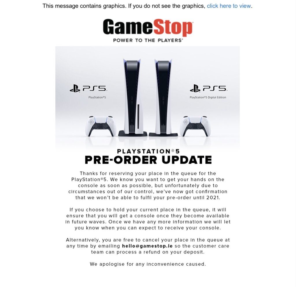 ps5 3rd wave pre order date