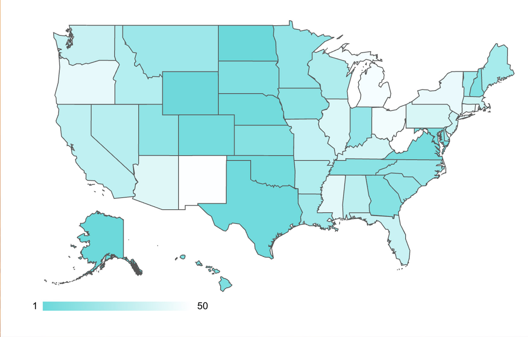 Us these 15. Best States in USA. Rhode Island State. Texas economy Map.