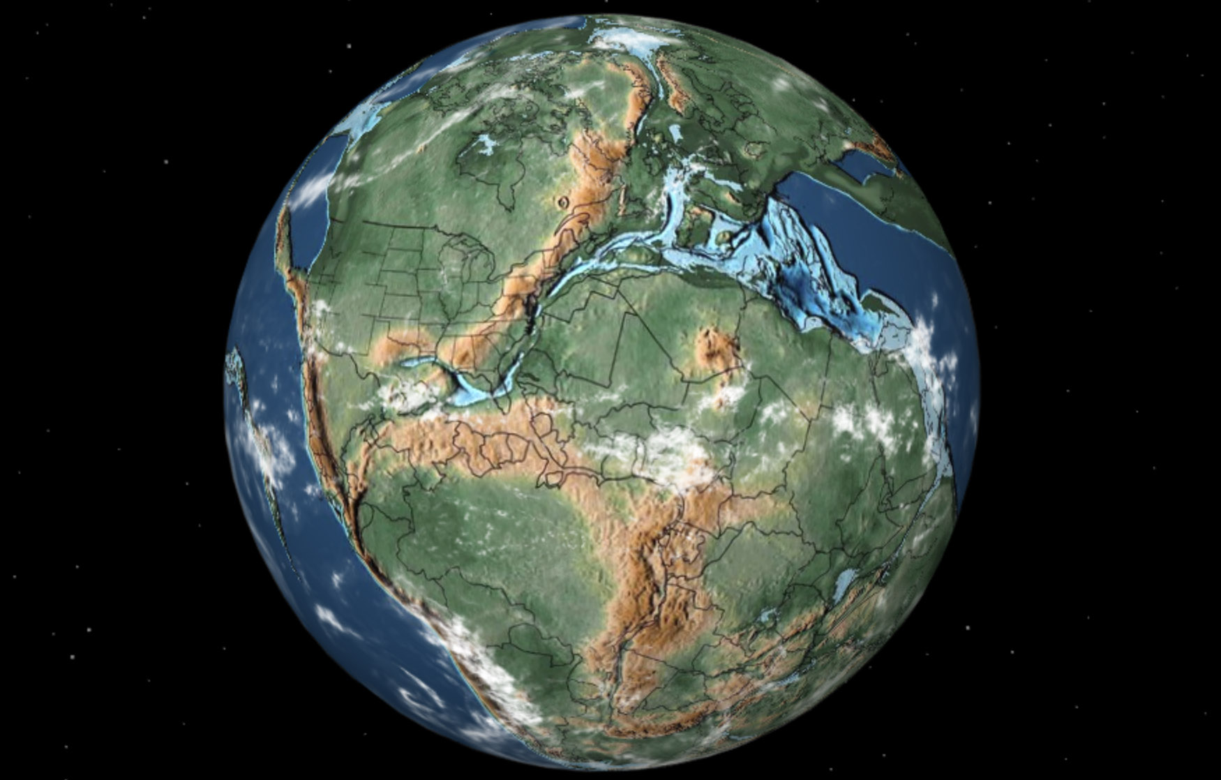 Interactive map shows you where your home was millions of years ago thumbnail