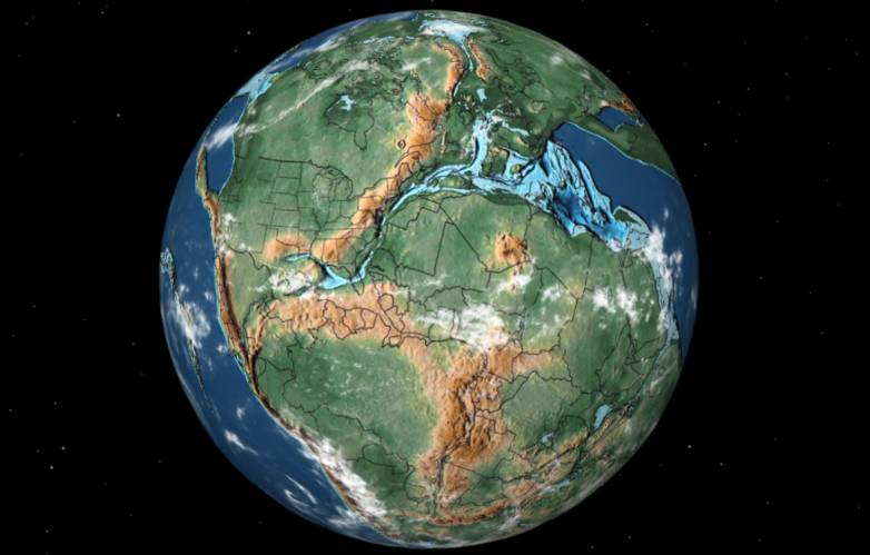 Interactive map shows you where your home was millions of years ago – BGR