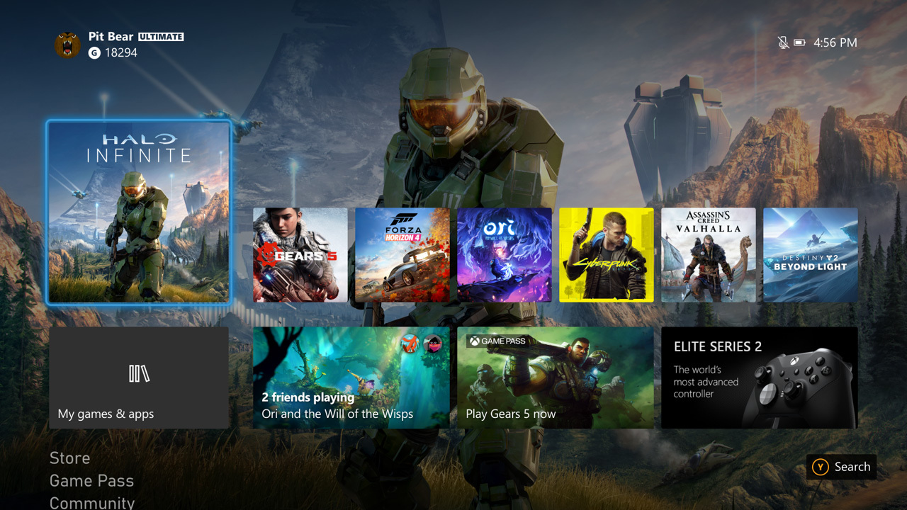 Try Out The Xbox Series X Ui In The New Xbox One Update Bgr