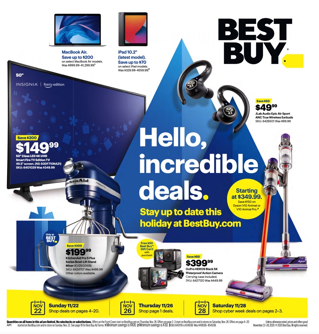 The First Black Friday 2020 Ad Scans Are Here: Best Buy, Walmart ...