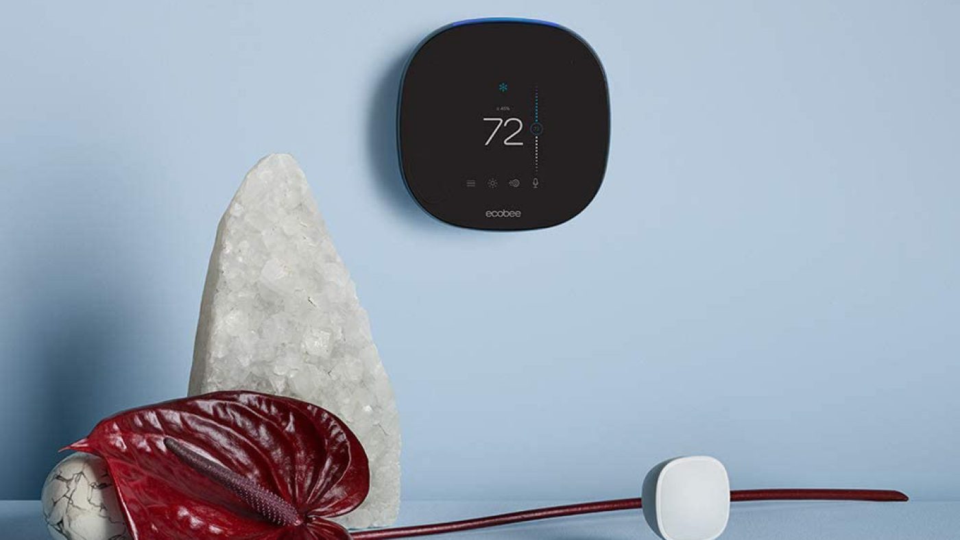 ecobee Smart Thermostat Premium Plus Pack (Includes 2x SmartSensor