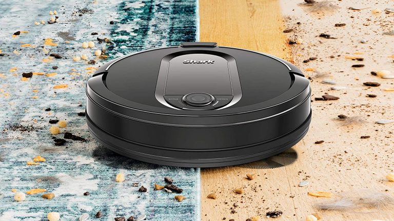 The self-emptying Shark IQ robot vacuum cleaner