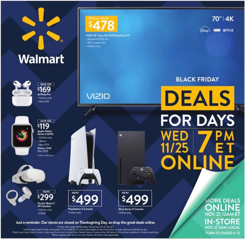 Walmart Black Friday ad: PS5 and Xbox Series X, plus cheap AirPods Pro – BGR