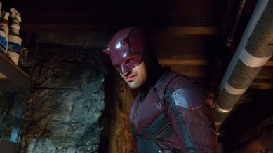 Charlie Cox as Matt Murdock in Marvel's Daredevil on Netflix.