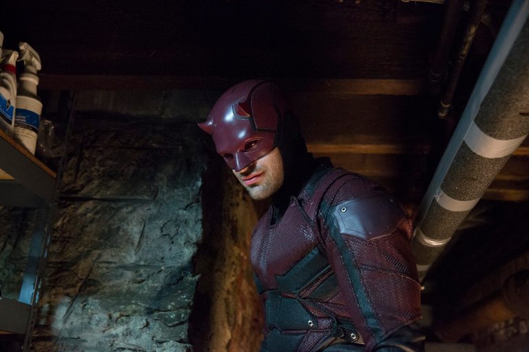 Charlie Cox as Matt Murdock in Marvel's Daredevil on Netflix.