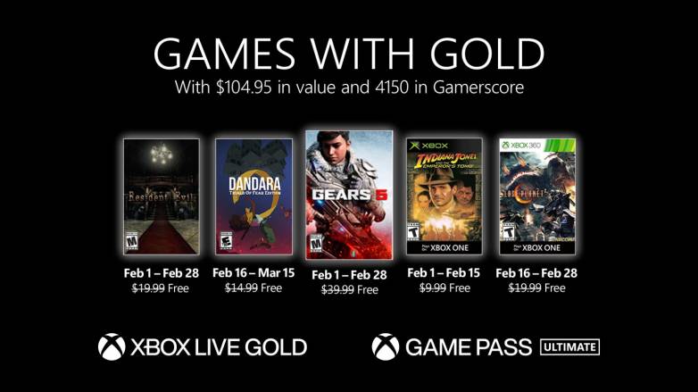 'Gears 5' headlines free Xbox Games with Gold for February ...