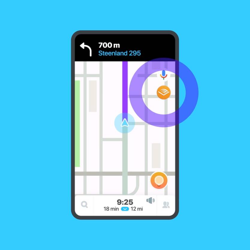 Waze Audible