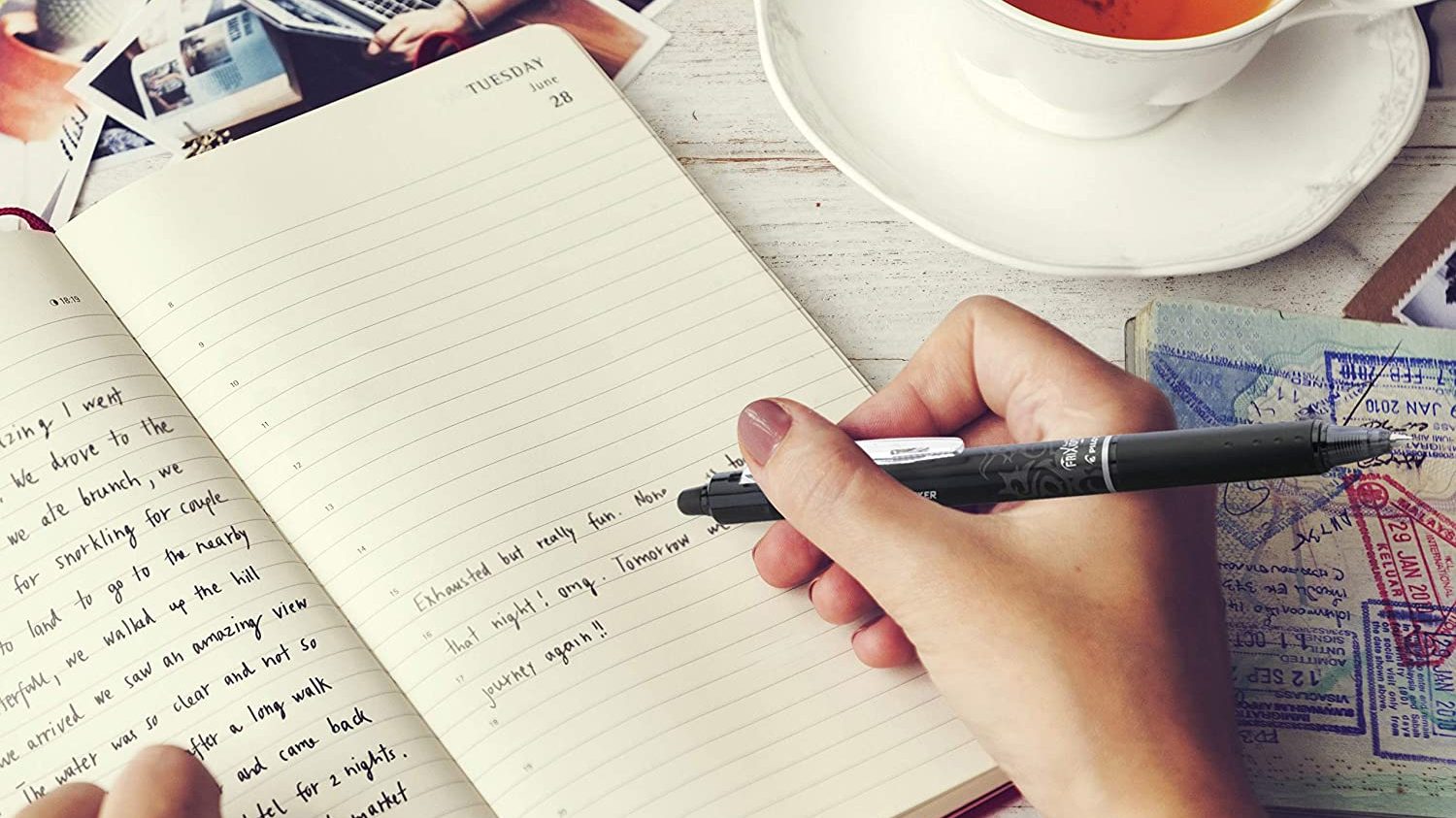 Keeping a worry journal can be a quick two-minute sleep hack to help you fall asleep at night