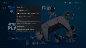 PS5 update PS5 update