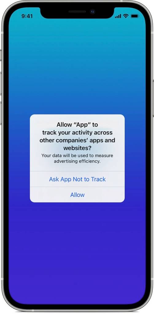 iOS 14.5 Tracking Prompt