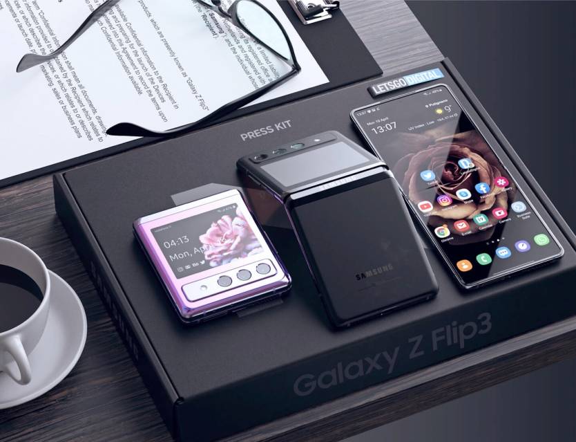 Samsung Galaxy Z Flip 3 Gucci Edition imagined in concept renders