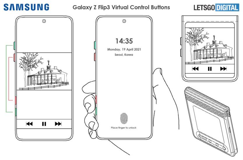 Galaxy Z Flip 3 Patent