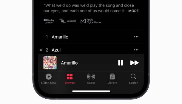 Apple Music lossless