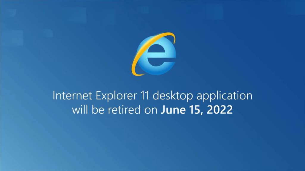 Internet Explorer retired