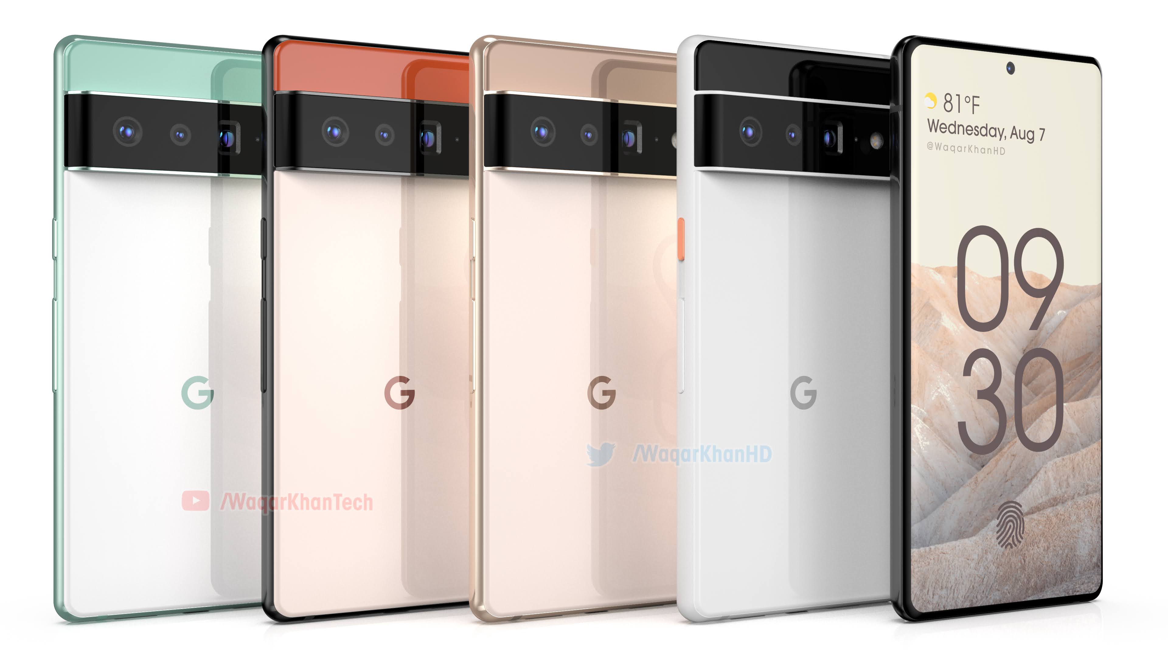 Pixel 6 ကို ယူရို ၅၅၀ နဲ့ Pixel 6 Pro ကို ယူရို ၉၀၀ နဲ့ ရောင်းချနိုင