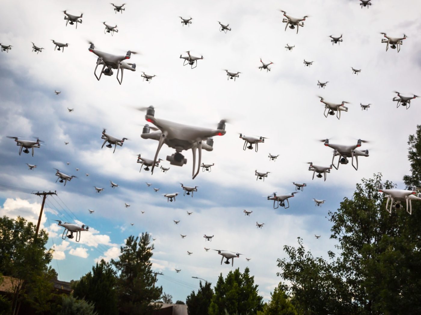 vivo built in drone