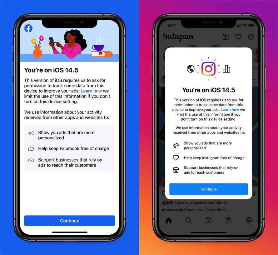 Facebook iOS 14.5 Tracking