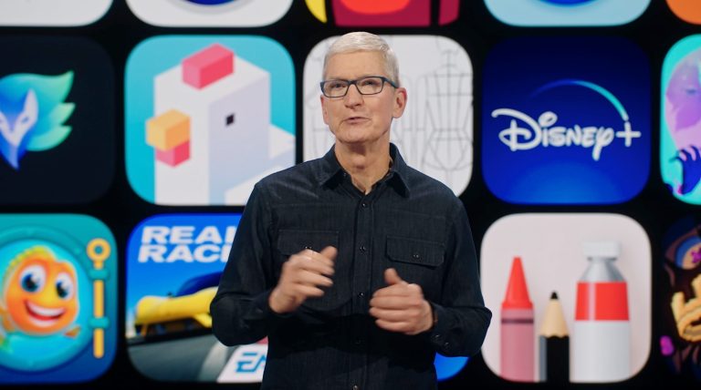 Tim Cook at WWDC 2021