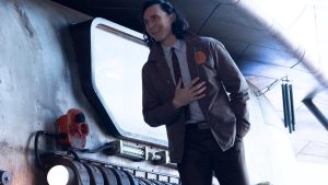 Loki (Tom Hiddleston) in Loki season 1, episode 3.