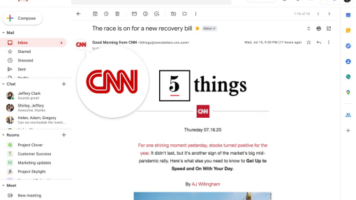 Gmail security feature