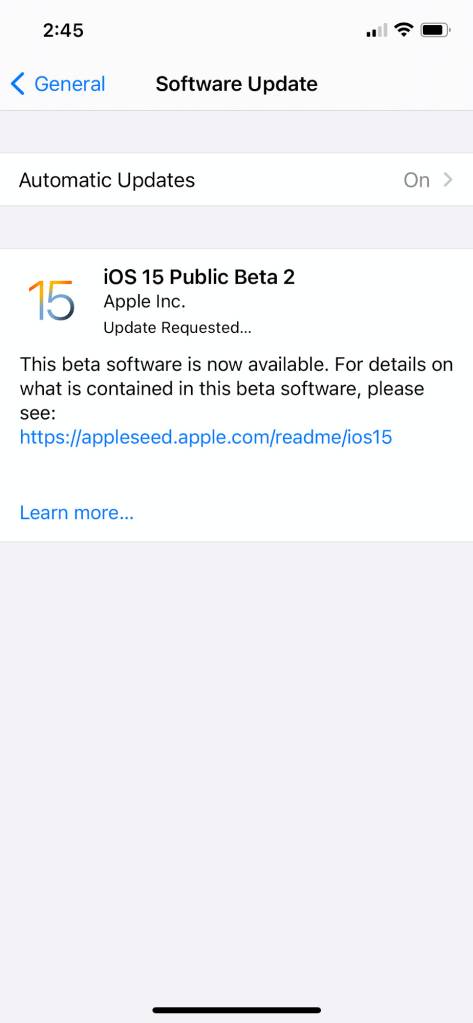 Install iOS 15 5