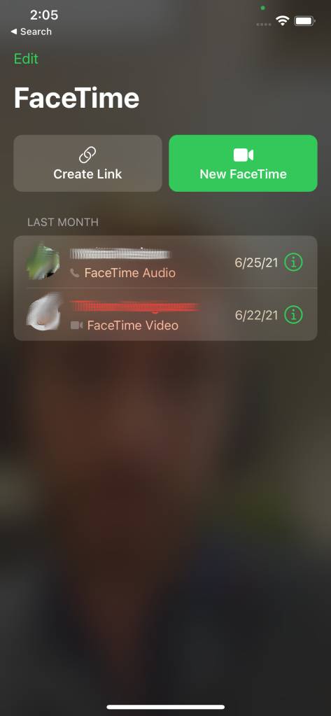 iOS 15 FaceTime Main