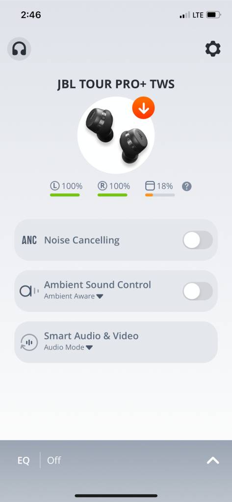 JBL My Headphones App