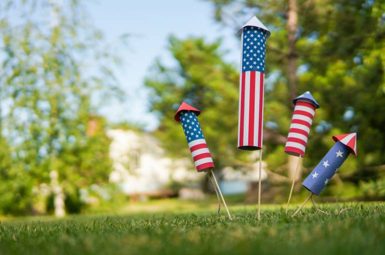 Fourth of July fireworks