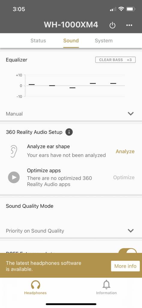 Sony Headphones Connect App