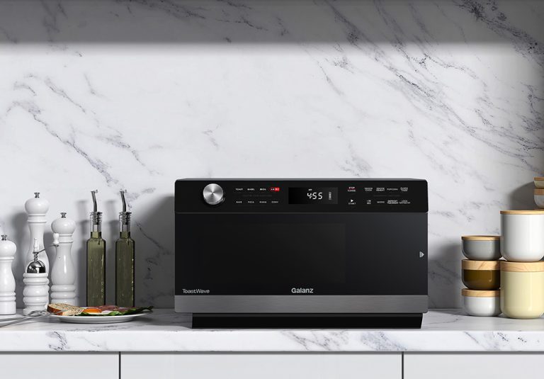 Galanz ToastWave Air Fryer Oven on the counter in a kitchen