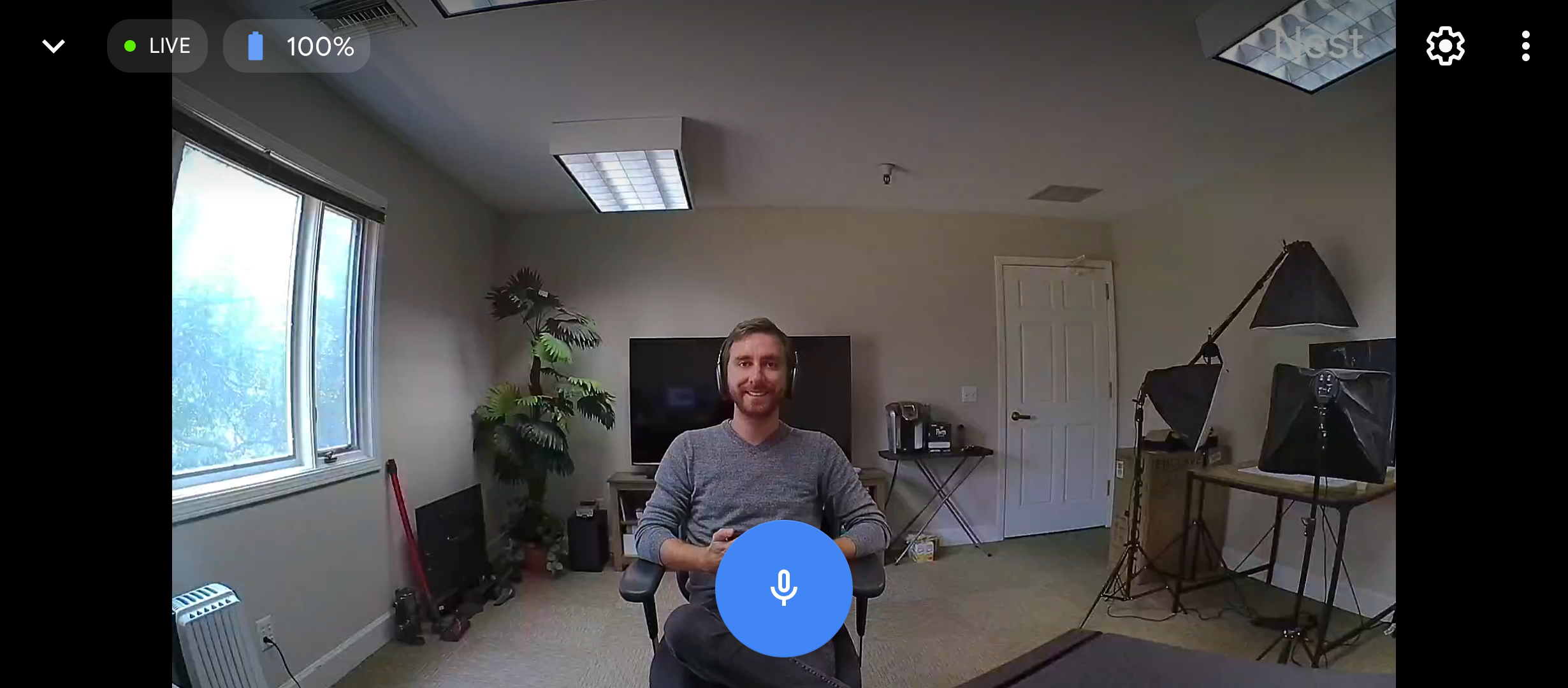 Google Nest Cam Video Screenshot