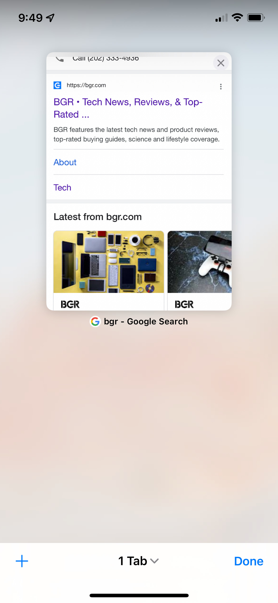 iOS 15 Safari