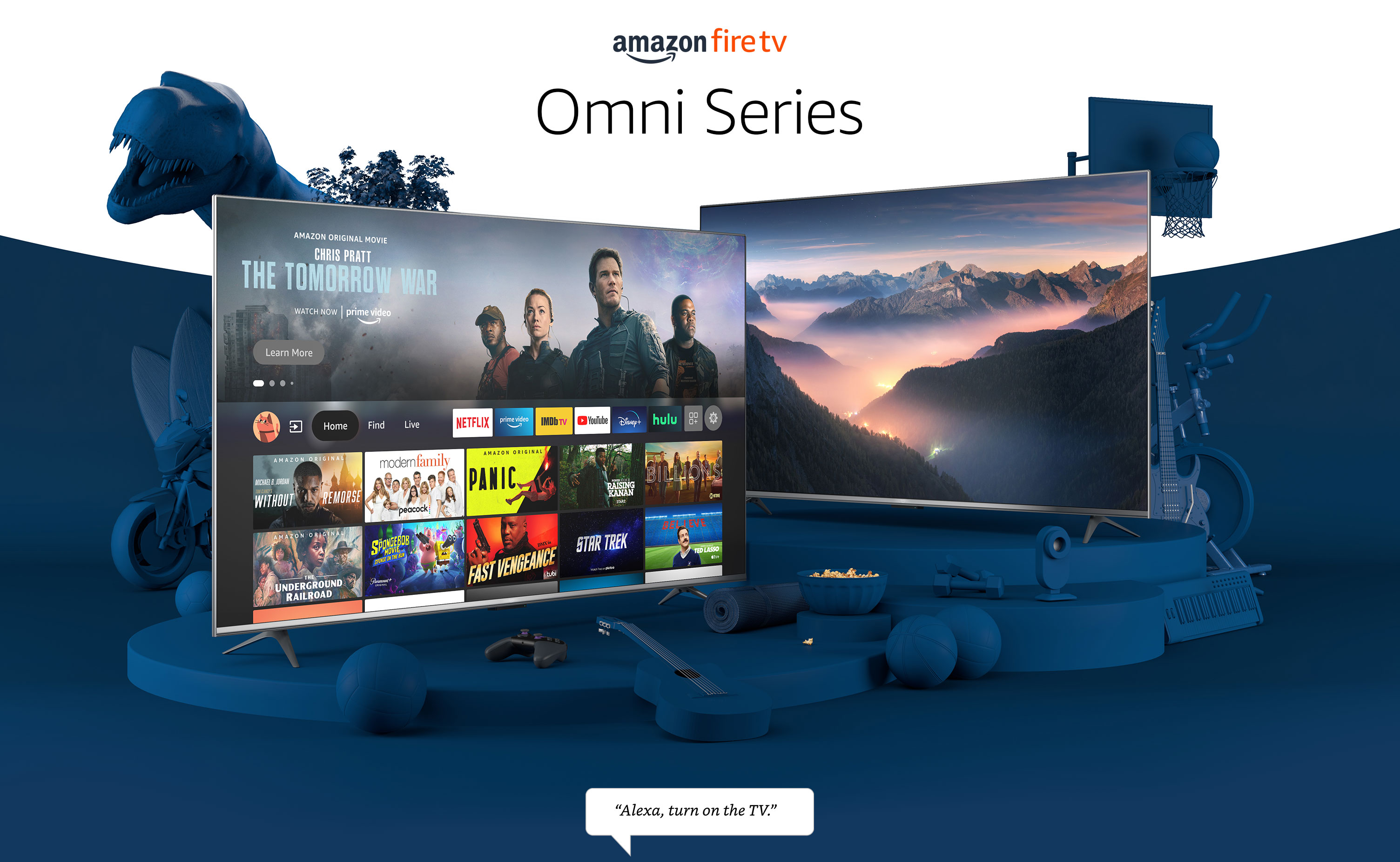 Launches Its First TVs: Fire TV Omni Series with 4K Ultra HD