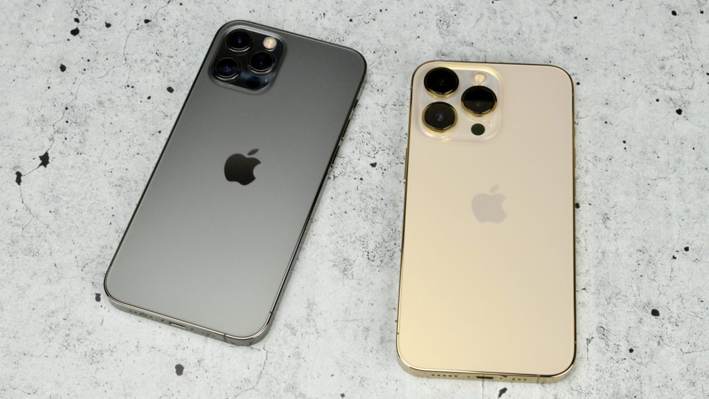 iPhone 12 Pro and 13 Pro