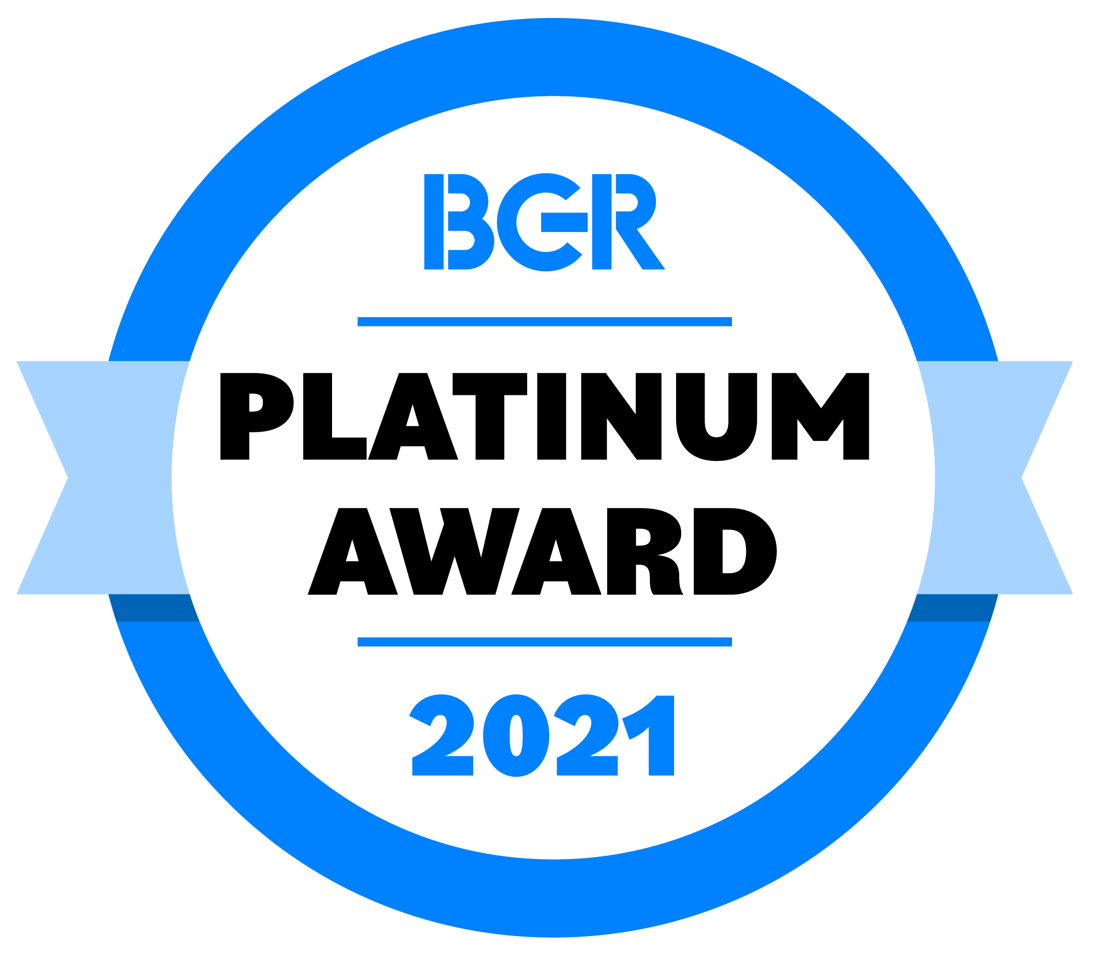 BGR Platinum Award 2021