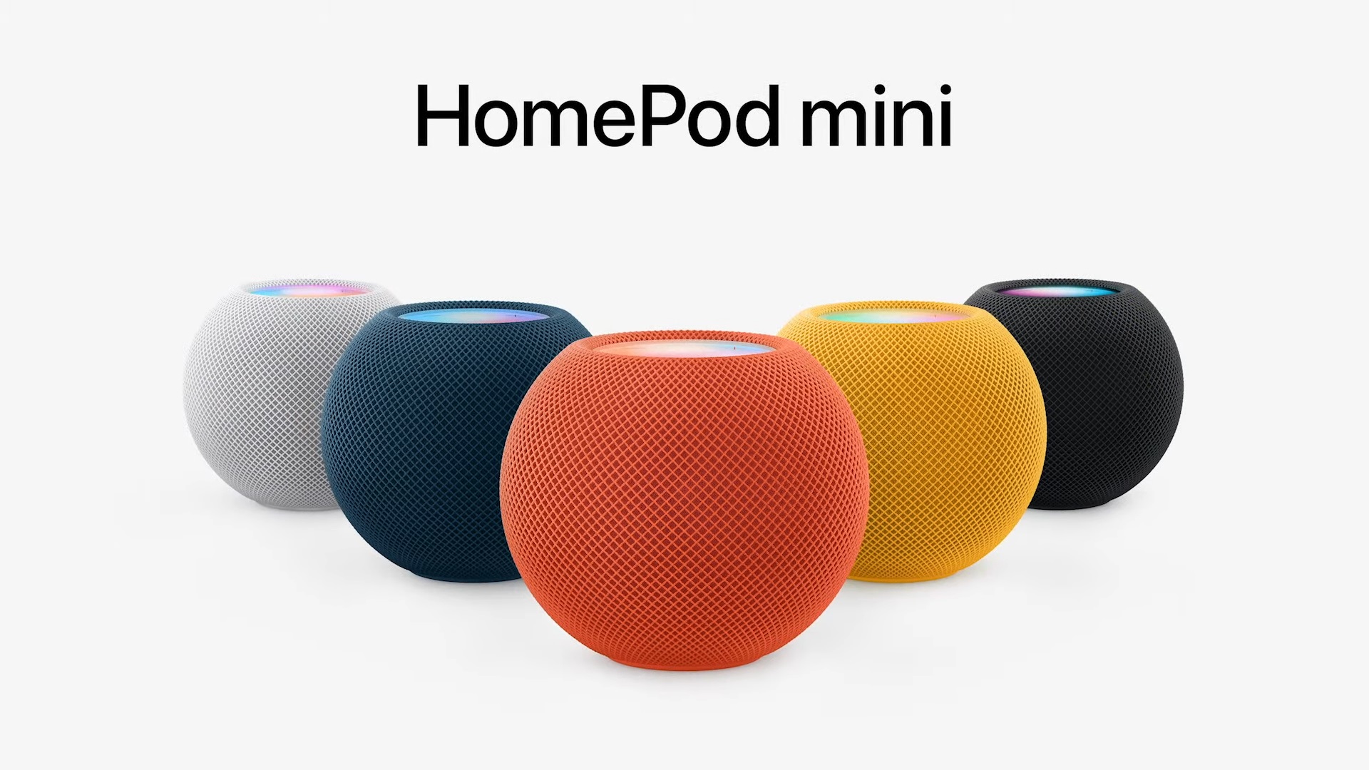 Apple unveils new HomePod mini colors and $4.99/mo Apple Music