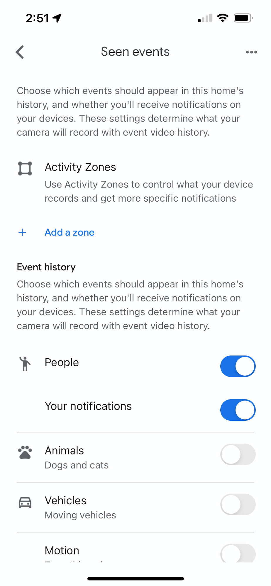 Google Nest Cam Screenshot