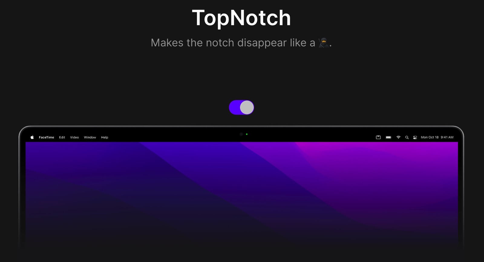 MacBook Pro Notch