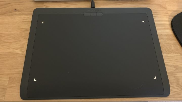 What a digital drawing tablet looks like