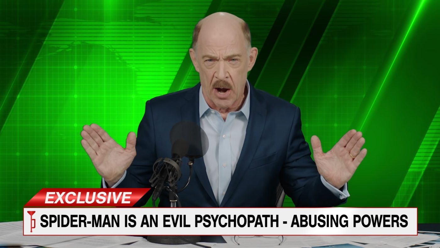 What . Simmons had to say about bringing J. Jonah Jameson back for No  Way Home