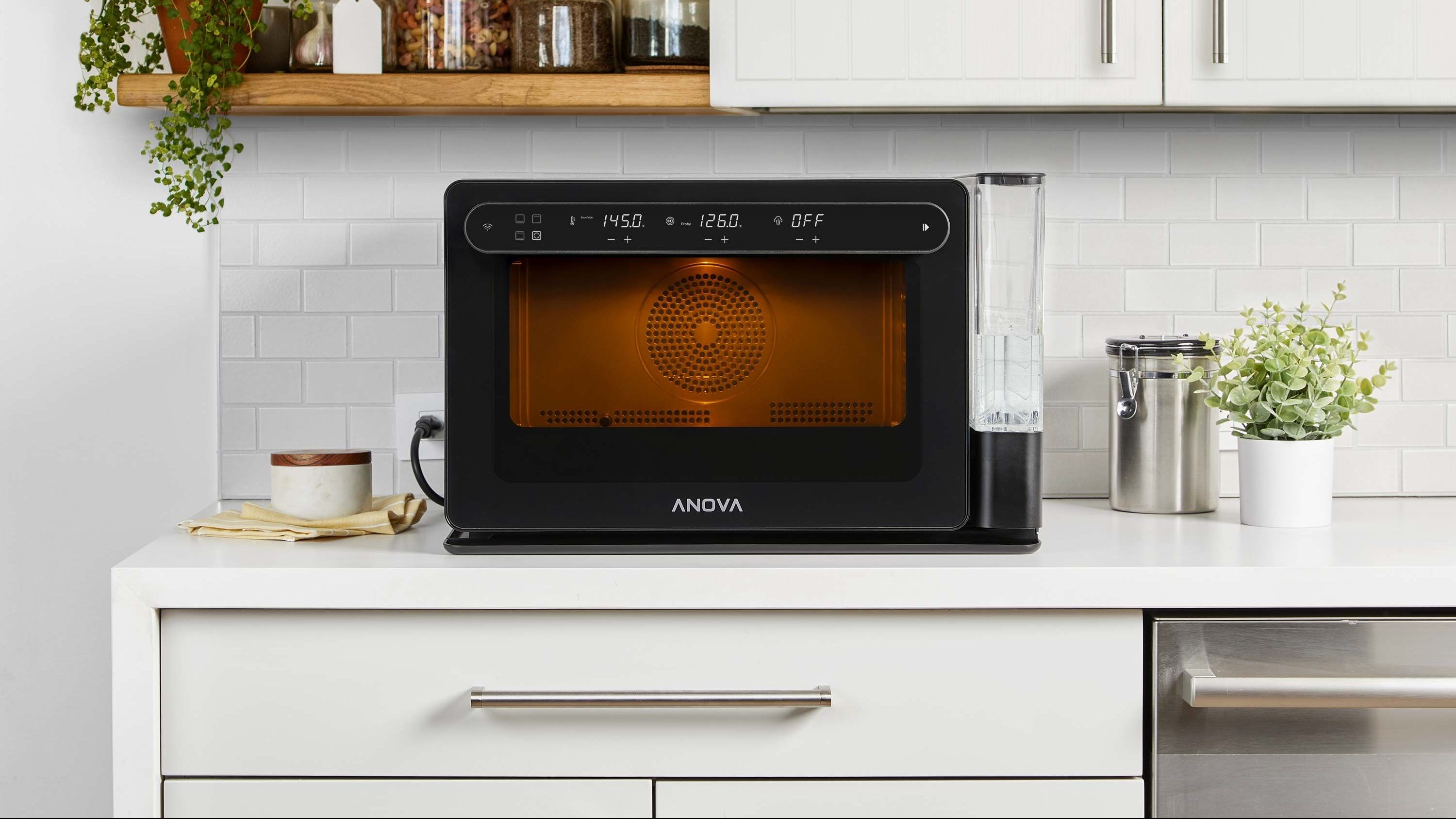 Seeing the size of an Anova Precision Oven