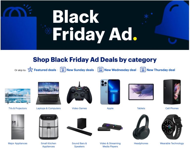 Best Buy Black Friday ad 2021: iPhone 13, Pixel 6, 4K TVs, more