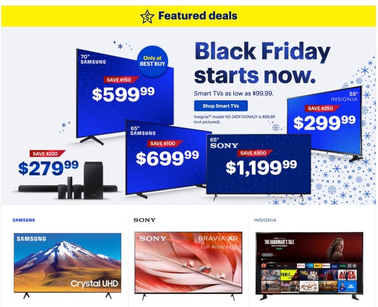 Best Buy Black Friday Ad 21 Iphone 13 Pixel 6 4k Tvs More