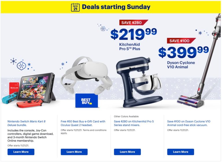 Best Buy Black Friday Ad 21 Iphone 13 Pixel 6 4k Tvs More